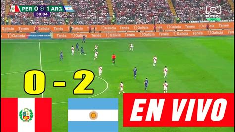 america tv en vivo peru vs argentina